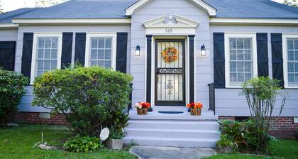 Blue Bengal Bungalow 5 mins to Downtown Jackson & 15 mins to Jackson’s Airport