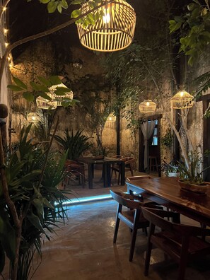 Restaurante al aire libre