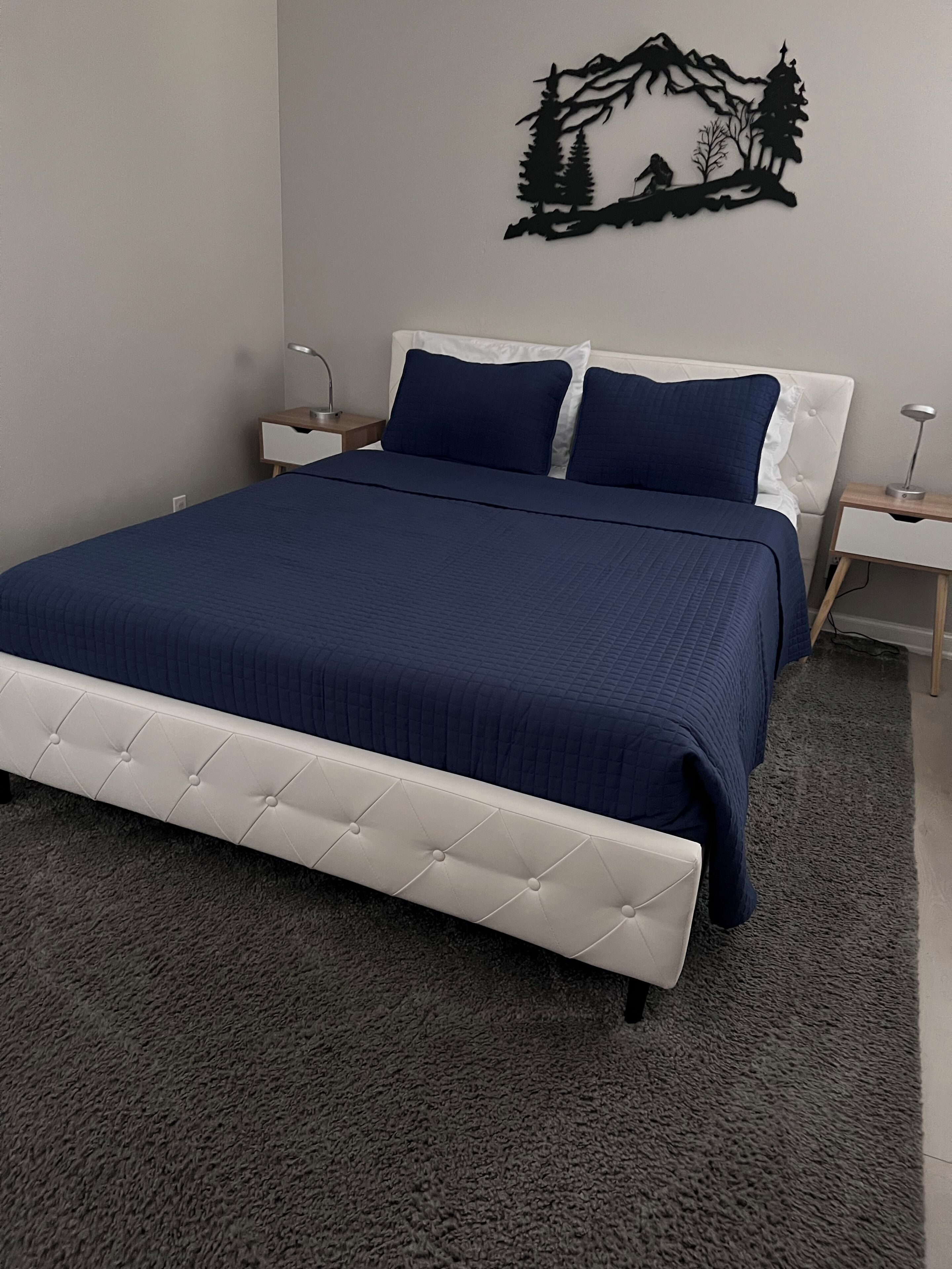 1 間睡房、熨斗/熨衫板、免費 Wi-Fi、床單