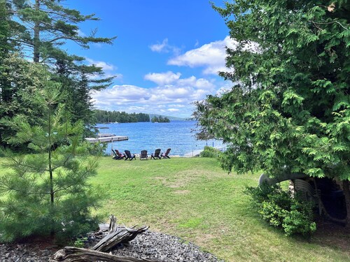 Moosehead Lake waterfront Home with private dock