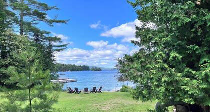 Moosehead Lake waterfront Home with private dock
