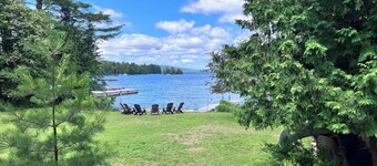 Moosehead Lake waterfront Home with private dock