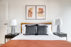 2 chambres, fer et planche Ă repasser, Wi-Fi, draps fournis