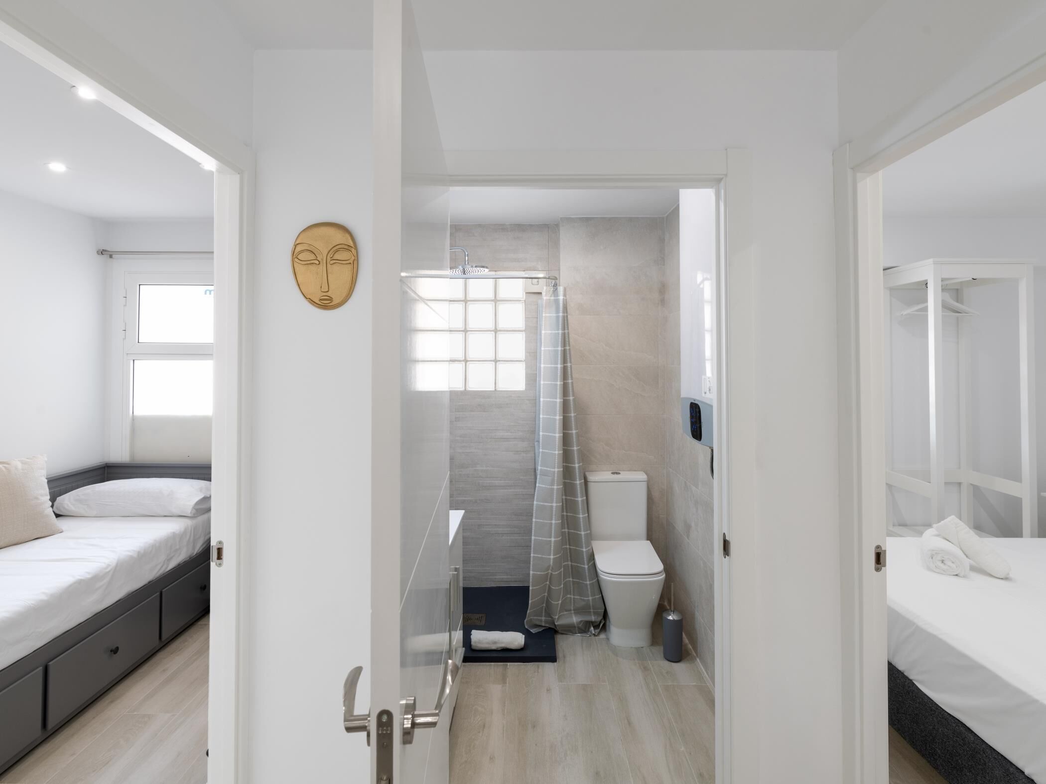 2 Schlafzimmer, Bügeleisen/Bügelbrett, Internetzugang, Bettwäsche