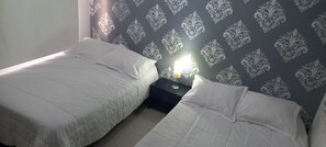 2 habitaciones, wifi y ropa de cama