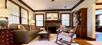 Classy home w/ deck & fenced yard only 2 blocks from the fairgrounds!!