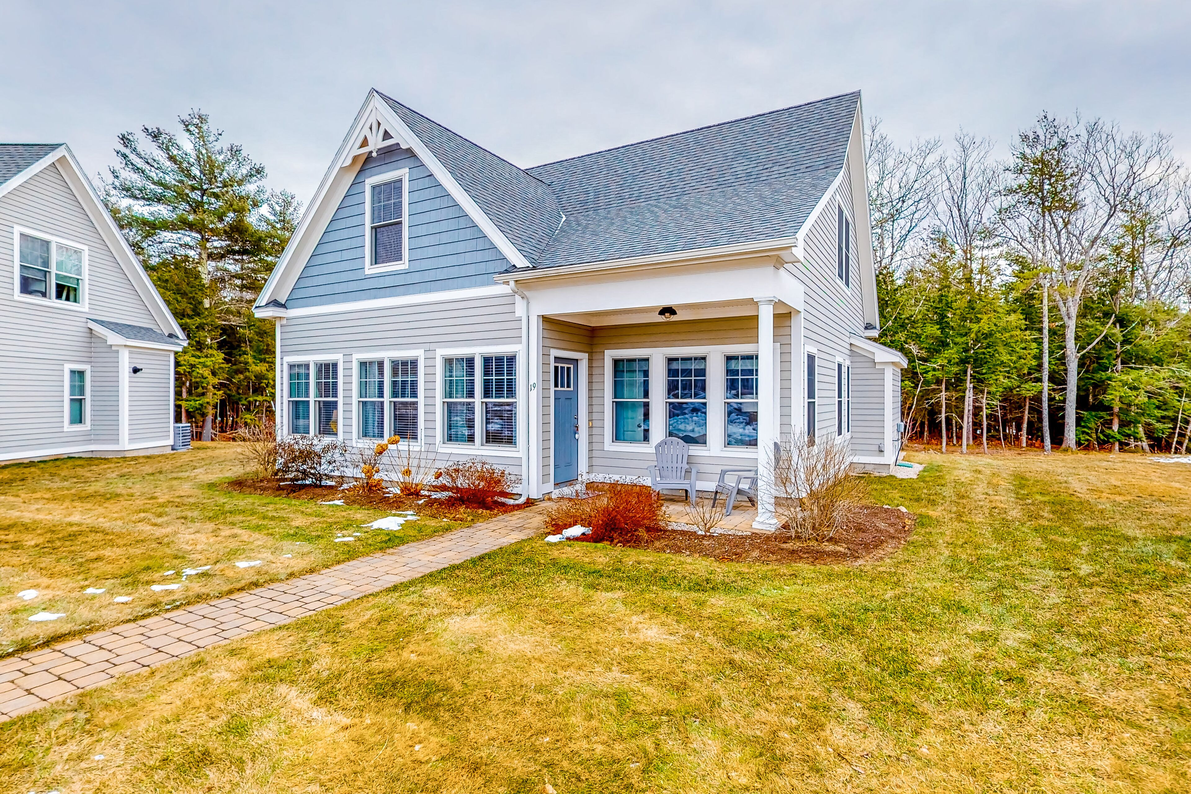 Polished home near the Kennebunks with pool, gym & game room