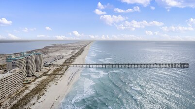 Enjoys Direct Views of the Emerald Coast! Hosted by Scenic Stays!
