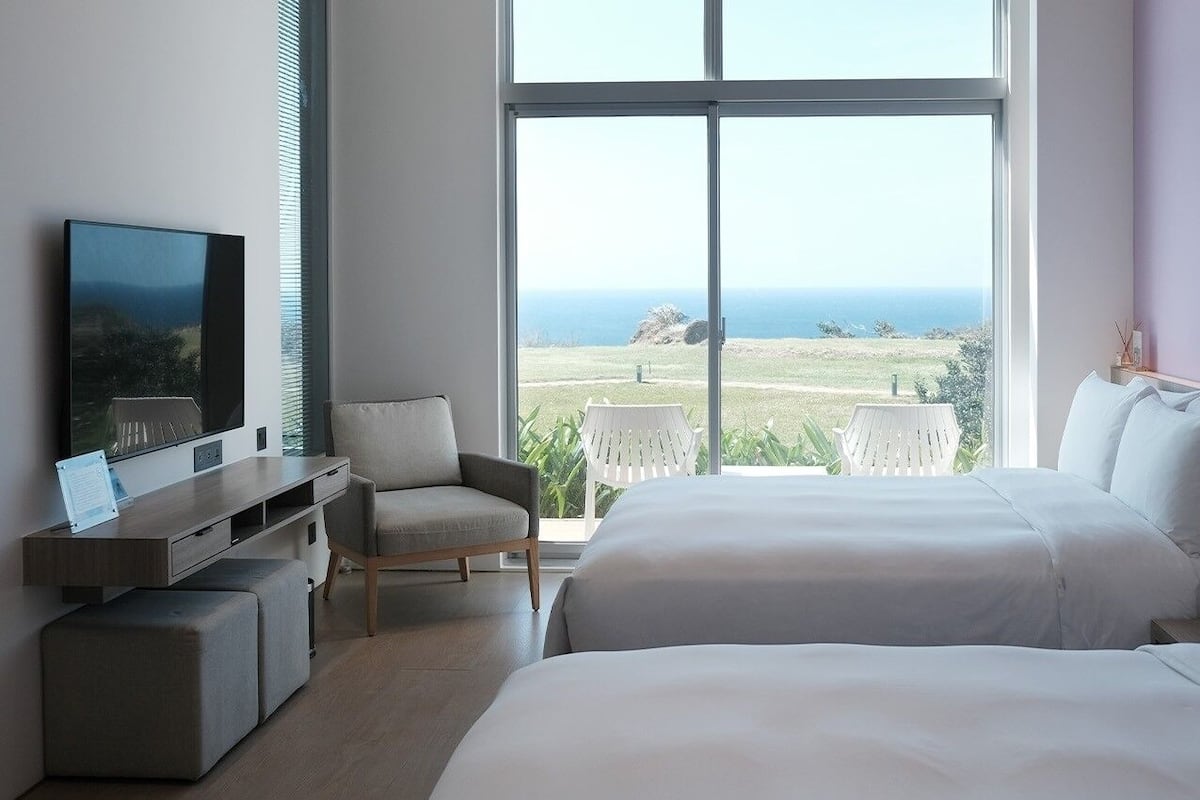 Family Quadruple Room, 2 Queen Beds, Balcony, Ocean View (201.206)
