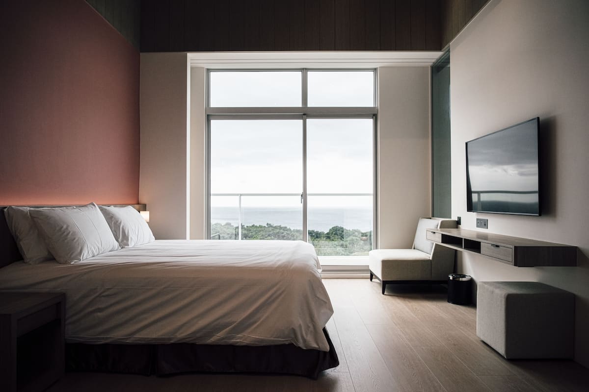 Exclusive Double Room, 1 King Bed, Balcony, Ocean View (110) | View from room