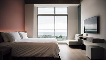 Exclusive Double Room, 1 King Bed, Balcony, Ocean View (110) | View from room