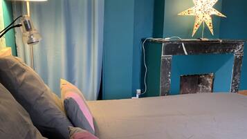 2 sovrum, ljudisolering, strykjärn/strykbräda och gratis wi-fi