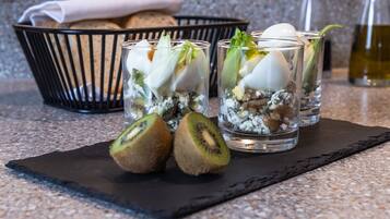 Gratis morgenmadsbuffet hver dag