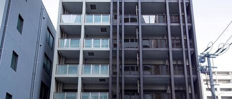 Fassade der Unterkunft