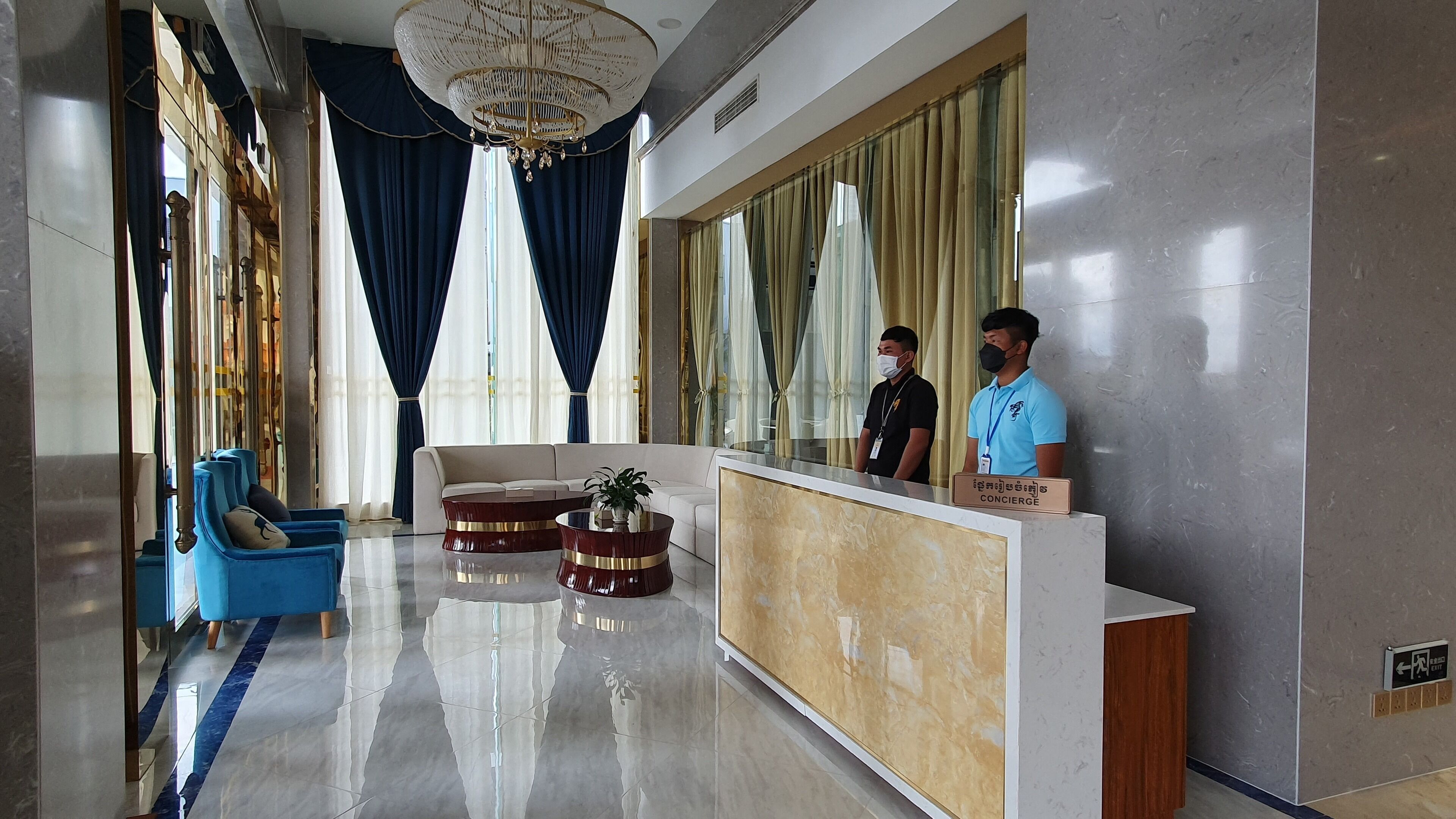 Concierge desk