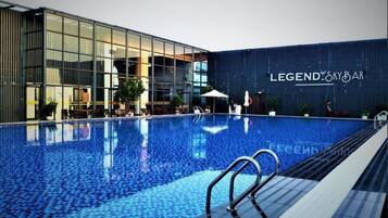 Rooftop pool