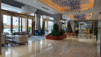 Zona de estar del vestíbulo