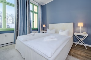 1 habitación, cuna de viaje, wifi gratis y ropa de cama