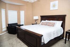 3 bedrooms, WiFi, bed sheets, wheelchair access