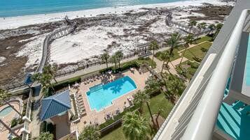 Indoor pool, a heated pool
