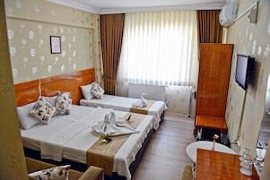 Ropa de cama de alta calidad, wifi gratis y ropa de cama