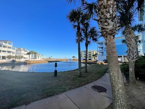 Property grounds - Open Airy Beautiful - Ocean AND Bay Views! (Galveston)