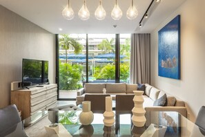 Departamento Deluxe | Vista al patio