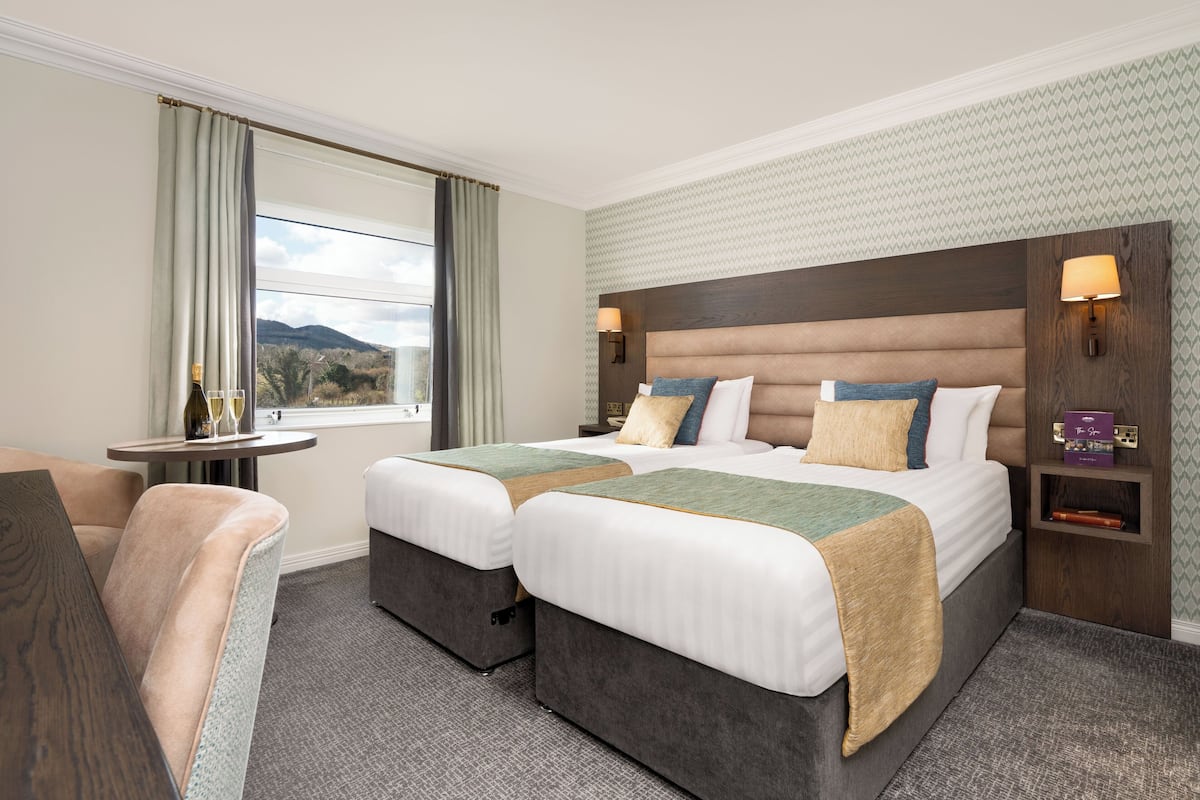 Classic Double or Twin Room, Berbilang Katil | Meja, seterika/papan seterika, Wi-fi percuma, cadar katil