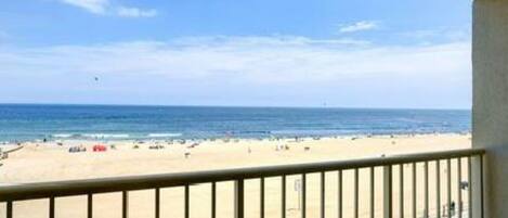 On the beach, beach towels