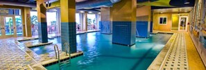 Indoor pool, outdoor pool