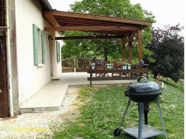Terrace/patio - Wood charming little house 4 pers (Sarlat-la-Canéda)