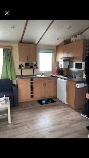 Private kitchen - Mobile home 5/6 persons (Camiers)