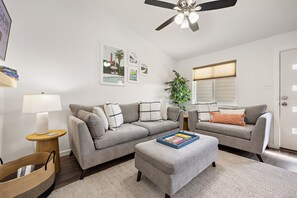 Smart TV, video games, books, stereo