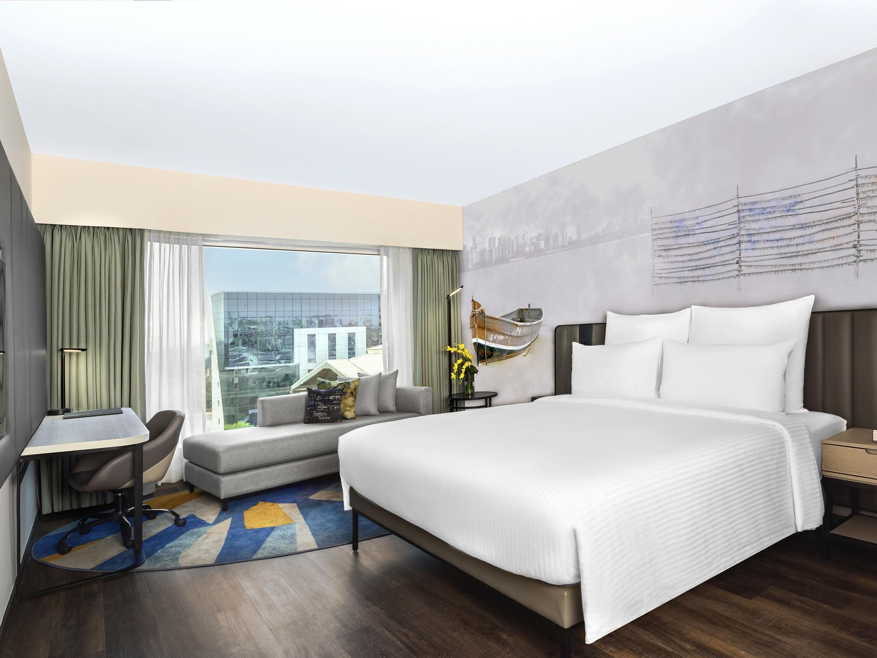 Superior King Bed Room With 20% OFF On F&amp;B And Spa | In-room safe, desk, laptop workspace, iron/ironing board