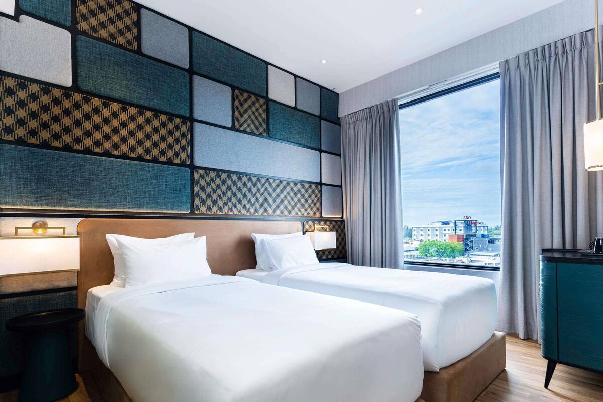 In-room safe, blackout curtains, iron/ironing board, free WiFi