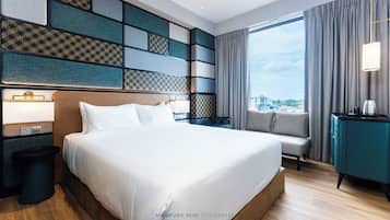 In-room safe, blackout curtains, iron/ironing board, free WiFi
