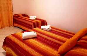 1 Schlafzimmer, kostenloses WLAN, Bettwäsche