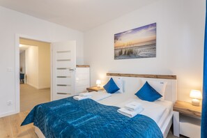 2 Schlafzimmer, Bügeleisen/Bügelbrett, kostenloses WLAN, Bettwäsche