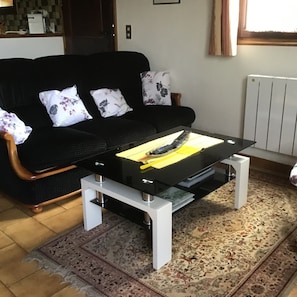 TV connectée, cheminée