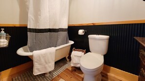 Douche, sèche-cheveux, savon