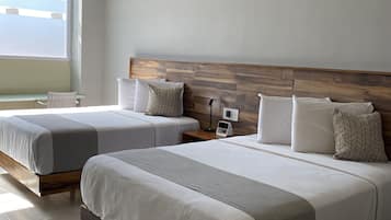 Executive Double Room | Premium bedding, in-room safe, individually decorated, desk
