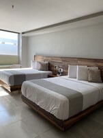 Executive Double Room | Premium bedding, in-room safe, individually decorated, desk