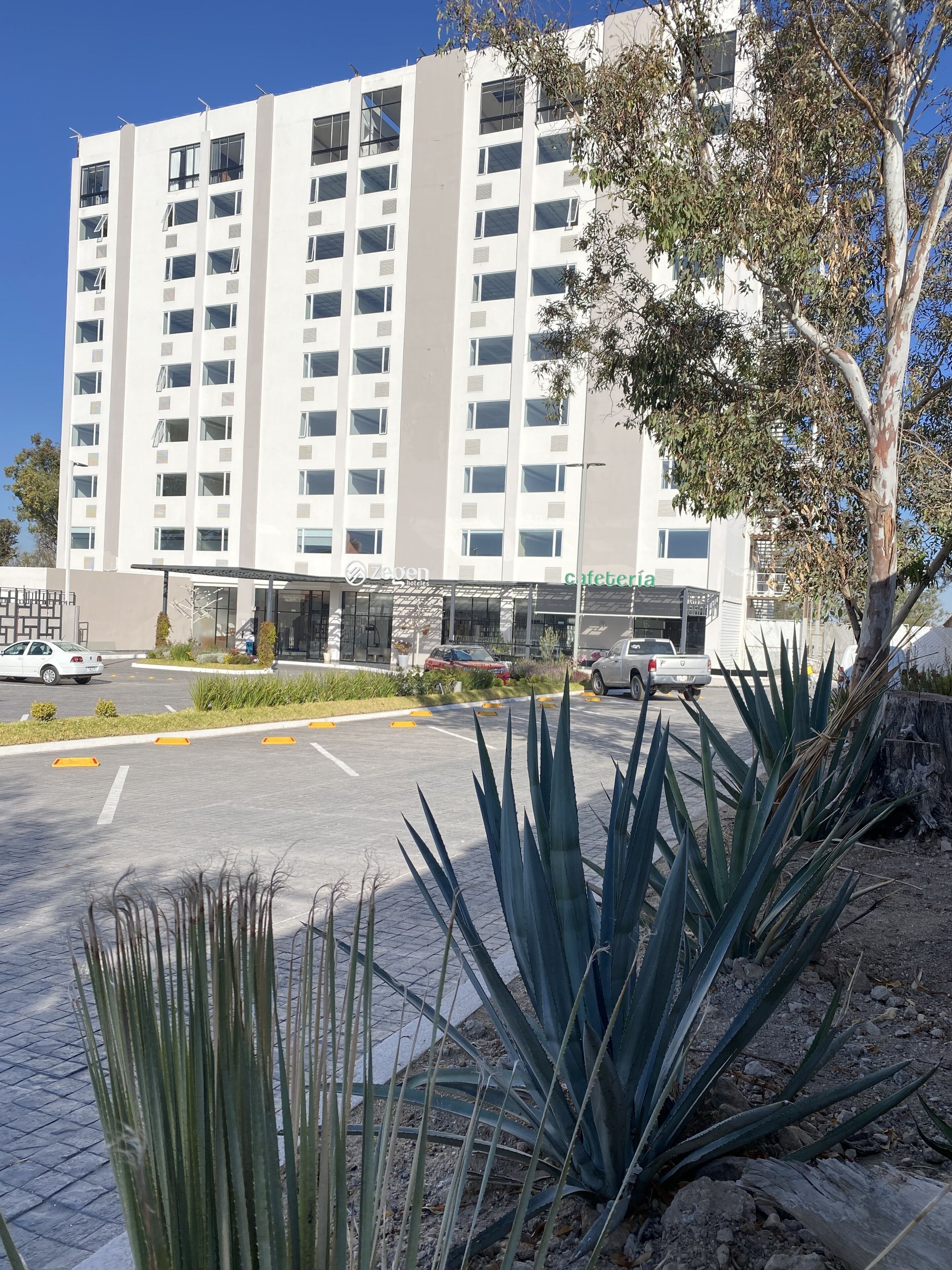 Façade de l’hébergement