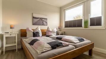 2 slaapkamers, een strijkplank/strijkijzer, gratis wifi