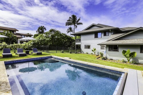 Privacy in Princeville with Pool, Ocean & Mountain