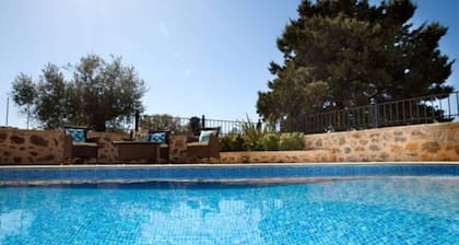 Rural Stone Villa with private pool and mountain views near local sandy beaches!