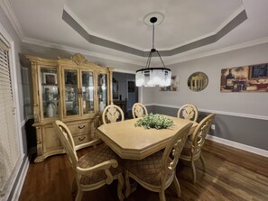Dining - Private Woods Estate in Lawrenceville (Lawrenceville)