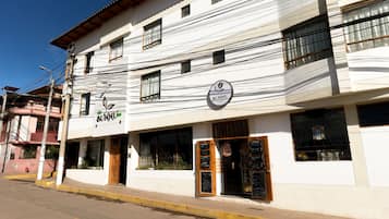 Façade de l’hébergement