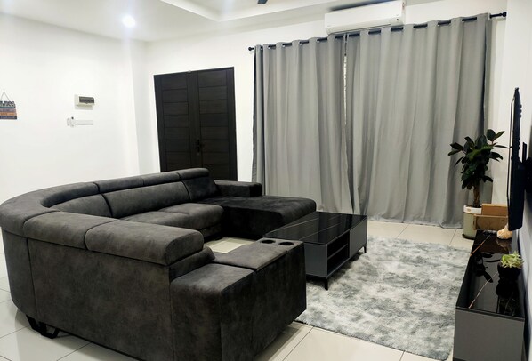 Townhome för familj | Vardagsrum