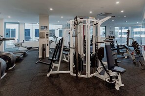 Fitness facility - Central 2-Bed with Gym and Secure Parking (Canberra)